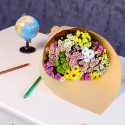 Bouquet of chrysanthemums mix