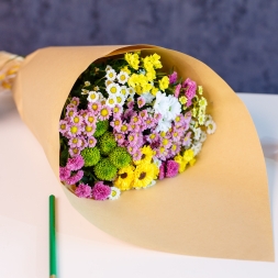 Bouquet of chrysanthemums mix