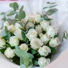 White Roses 40-60 cm alt vedere product 2