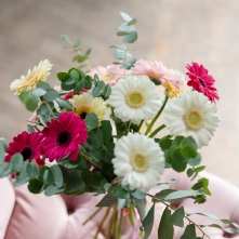 Bouquet of Gerber and Eucalyptus alt vedere product 4