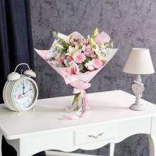 Pink-White Bouquet alt vedere product 2