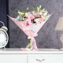Pink-White Bouquet alt vedere product 6
