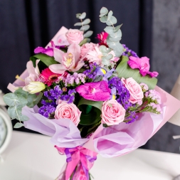 Purple-Pink-Fuchsia Bouquet