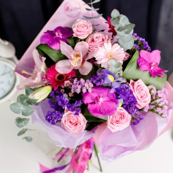 Purple-Pink-Fuchsia Bouquet