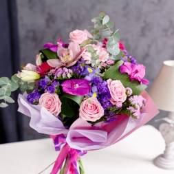 Purple-Pink-Fuchsia Bouquet