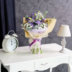 Purple-White Bouquet