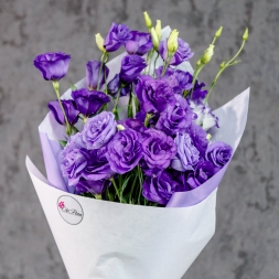 Bouquet of 11 Purple Lisianthus