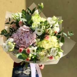 Mixed Bouquet with Hydrangea