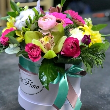 Green-Fuchsia Flower Box alt vedere product 3