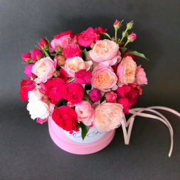 Cutie cu Trandafiri Tross Bombastic Fuchsia și Roz
