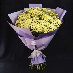 Bouquet of Yellow Chrisantemum