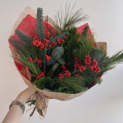 Buchet cu Brad, Pin si Ilex