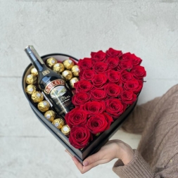 Inima cu Trandafiri, Ferrero Rocher si Baileys