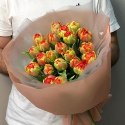 Bouquet of Orange Tulips