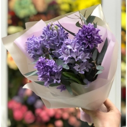 Lilac Hyacinth Bouquet