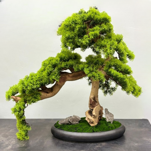 Artificial Bonsai Tree 80 cm  Large Decorative Indoor Plant for Mo...