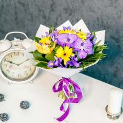 Mix Buquet yellow-violet