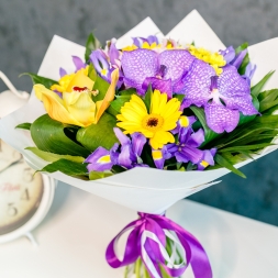 Mix Buquet yellow-violet