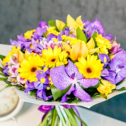 Mix Buquet yellow-violet