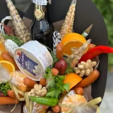 Bouquet with Beer and Snacks alt vedere product 3