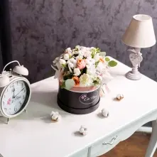 Большая Черная Lux Коробка с Смешанными Цветами alt vedere product 6