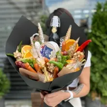 Bouquet with Beer and Snacks alt vedere product 6