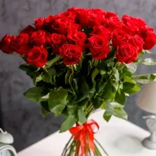 Red Roses 80-90 cm alt vedere product 2