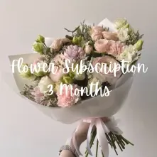 3-Month Floral Subscription &ndash; Size S alt vedere product