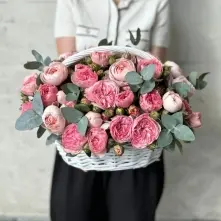 Trandafiri Pink Piano in Cos alt vedere product