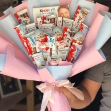 Kinder and Raffaello bouquet alt vedere product