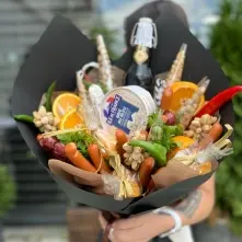 Bouquet with Beer and Snacks alt vedere product 5