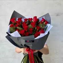 Red Roses 40-60 cm (25 pcs) alt vedere product 6