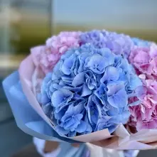 Buchet din Hortensii Multicolore alt vedere product 3