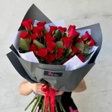 Red Roses 40-60 cm (25 pcs) alt vedere product 4